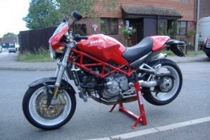 abba Paddock Stand on Ducati S4R 996 2005
