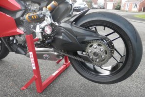 abba Superbike Stand on Ducati Panigale