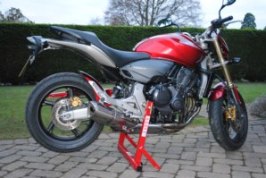 abba Bike Stand on Honda Hornet