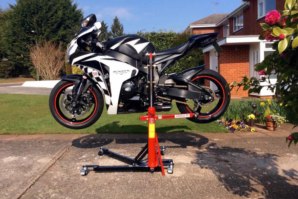 abba Sky Lift on Honda Fireblade